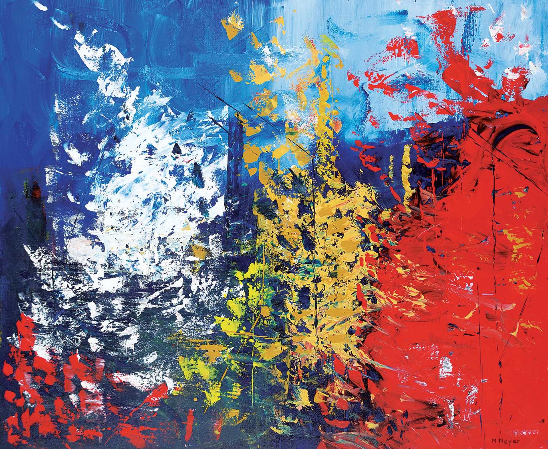 M. Meyer - Untitled - Colourful Trees