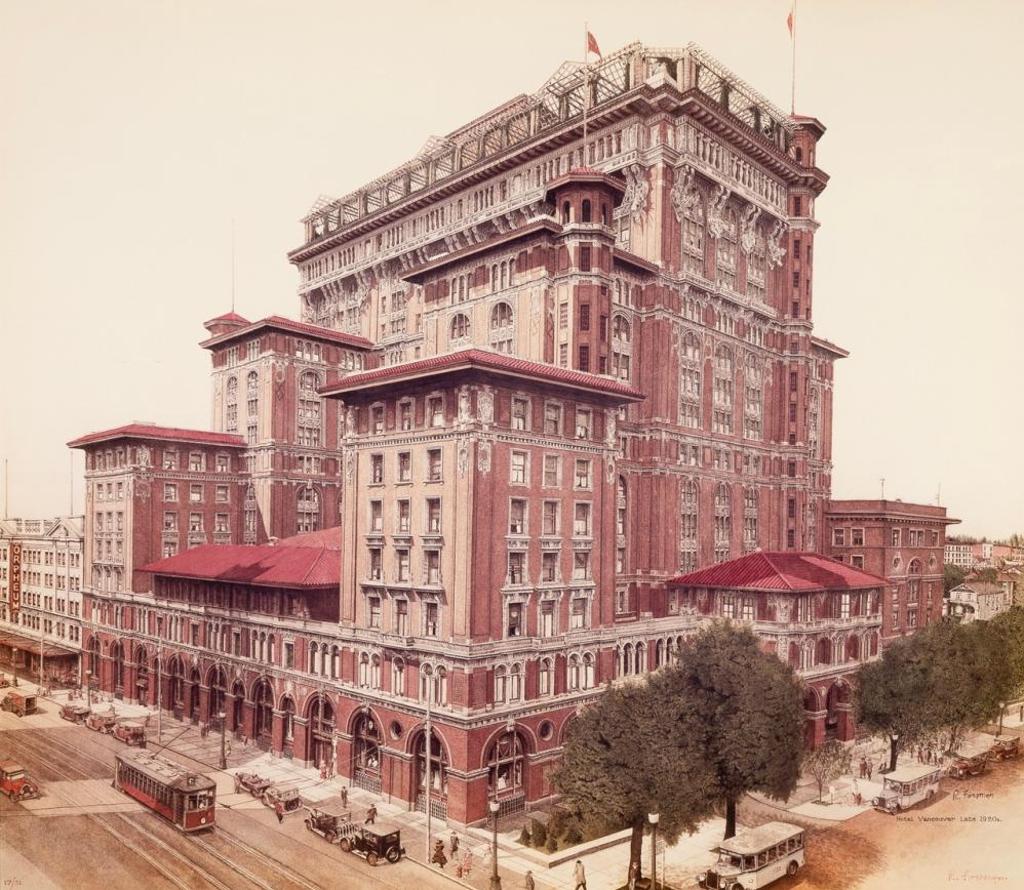 R. Forsman (1942-2021) - Hotel Vancouver late 1920s