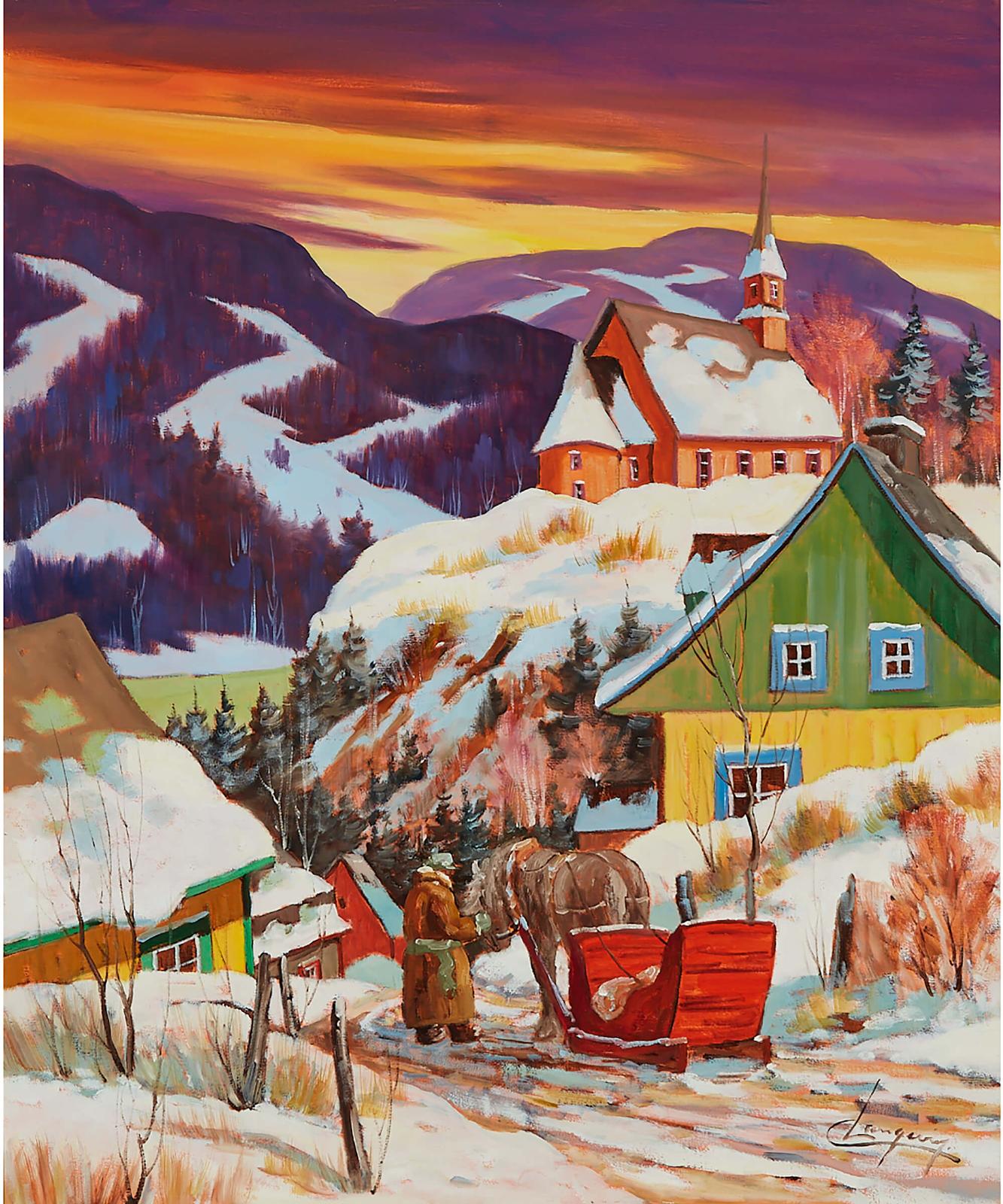 Claude Langevin (1942-2024) - Attelage Brisé