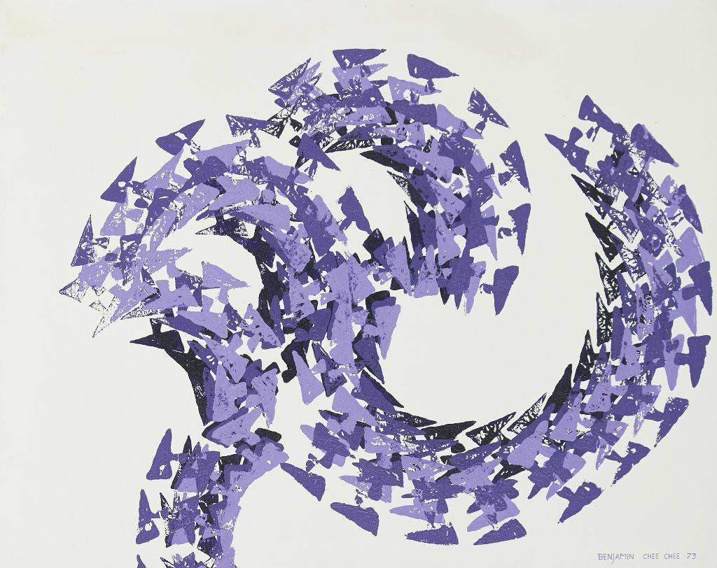 Benjamin Chee Chee (1944-1977) - Untitled