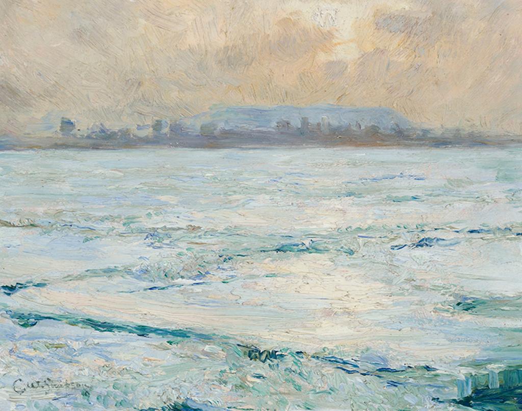 Charles Walter Simpson (1878-1942) - Before the Ice Breaks