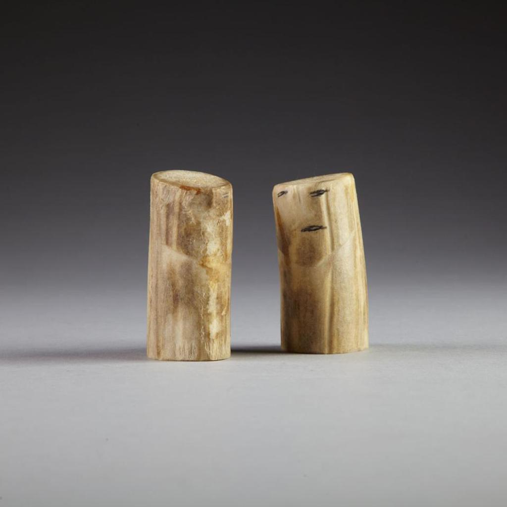 John Pangnark (1920-1980) - Inuit Couple