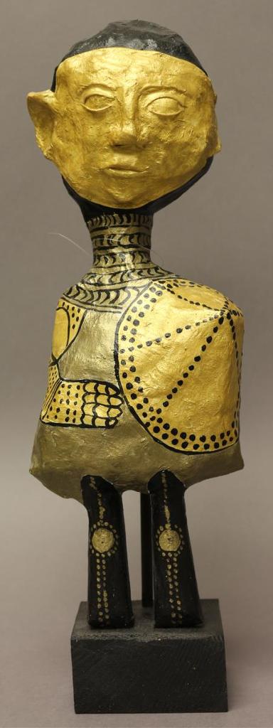 Pat Strakowski (1937) - Man In Gold; 1988