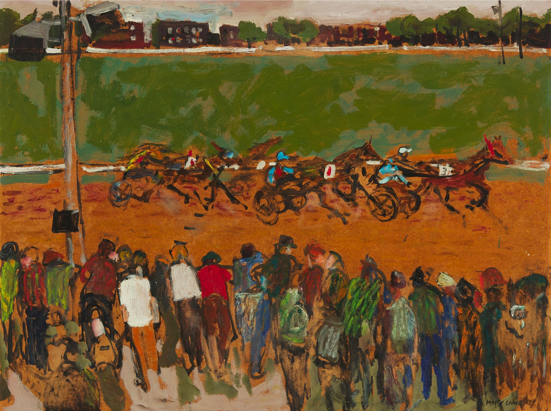 Molly Joan Lamb Bobak (1922-2014) - Harness Racing