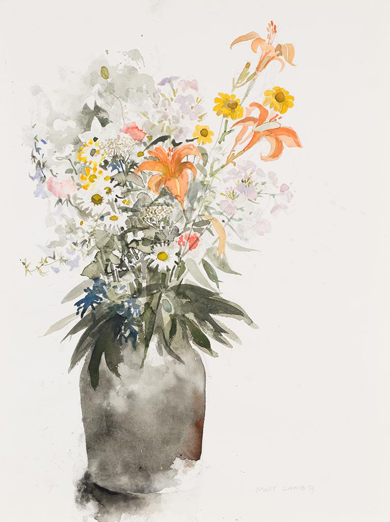 Molly Joan Lamb Bobak (1922-2014) - Day Lillies