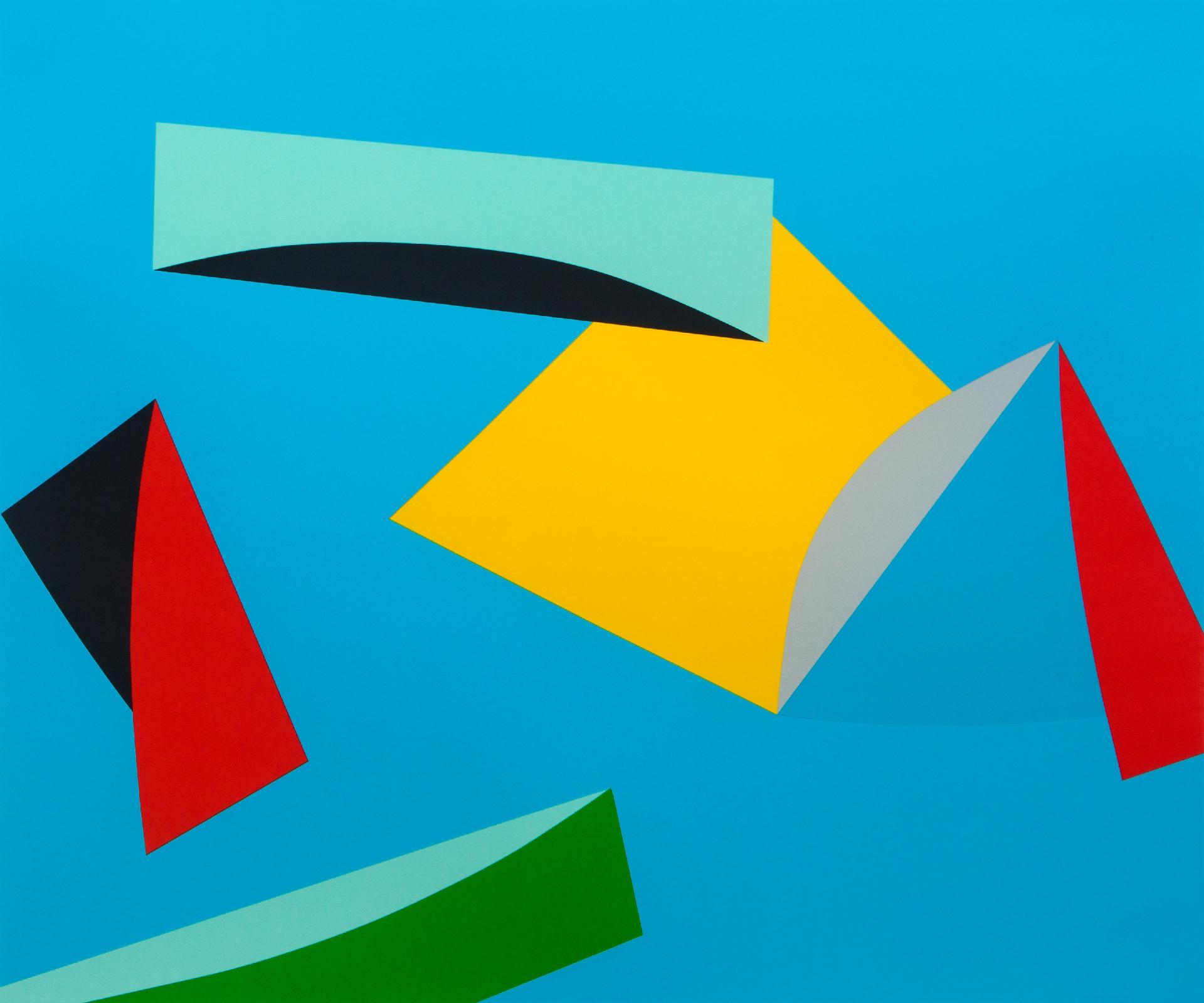 Marcel Christian Barbeau (1925-2016) - Django Blue, 2003
