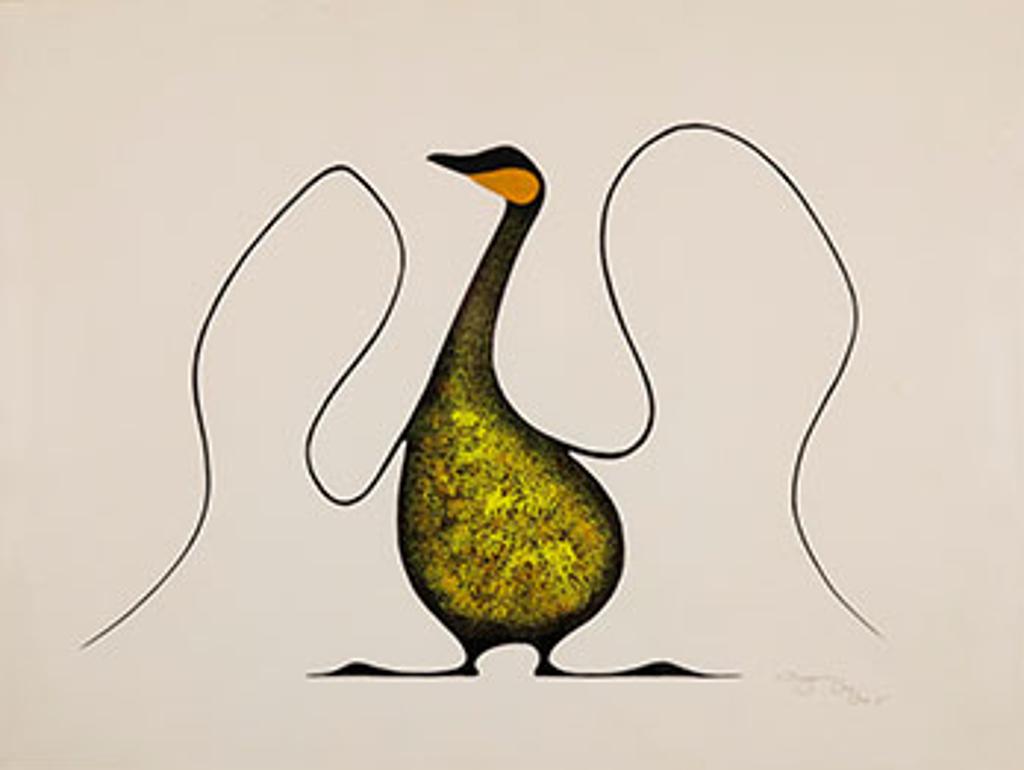 Benjamin Chee Chee (1944-1977) - Bird