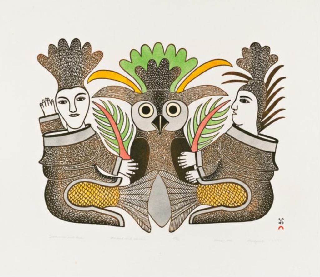 Kenojuak Ashevak (1927-2013) - Untitled