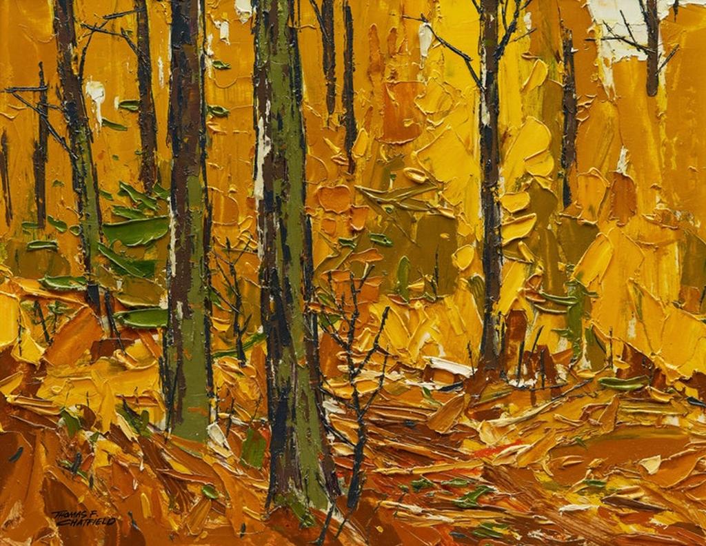 Thomas Frederick Haig Chatfield (1921-1999) - Autumn in the Forest