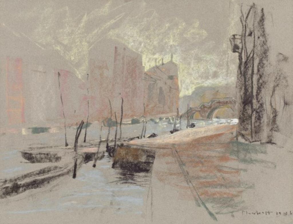 Joseph (Joe) Francis Plaskett (1918-2014) - Ponte Dei Tre Archi, Venice