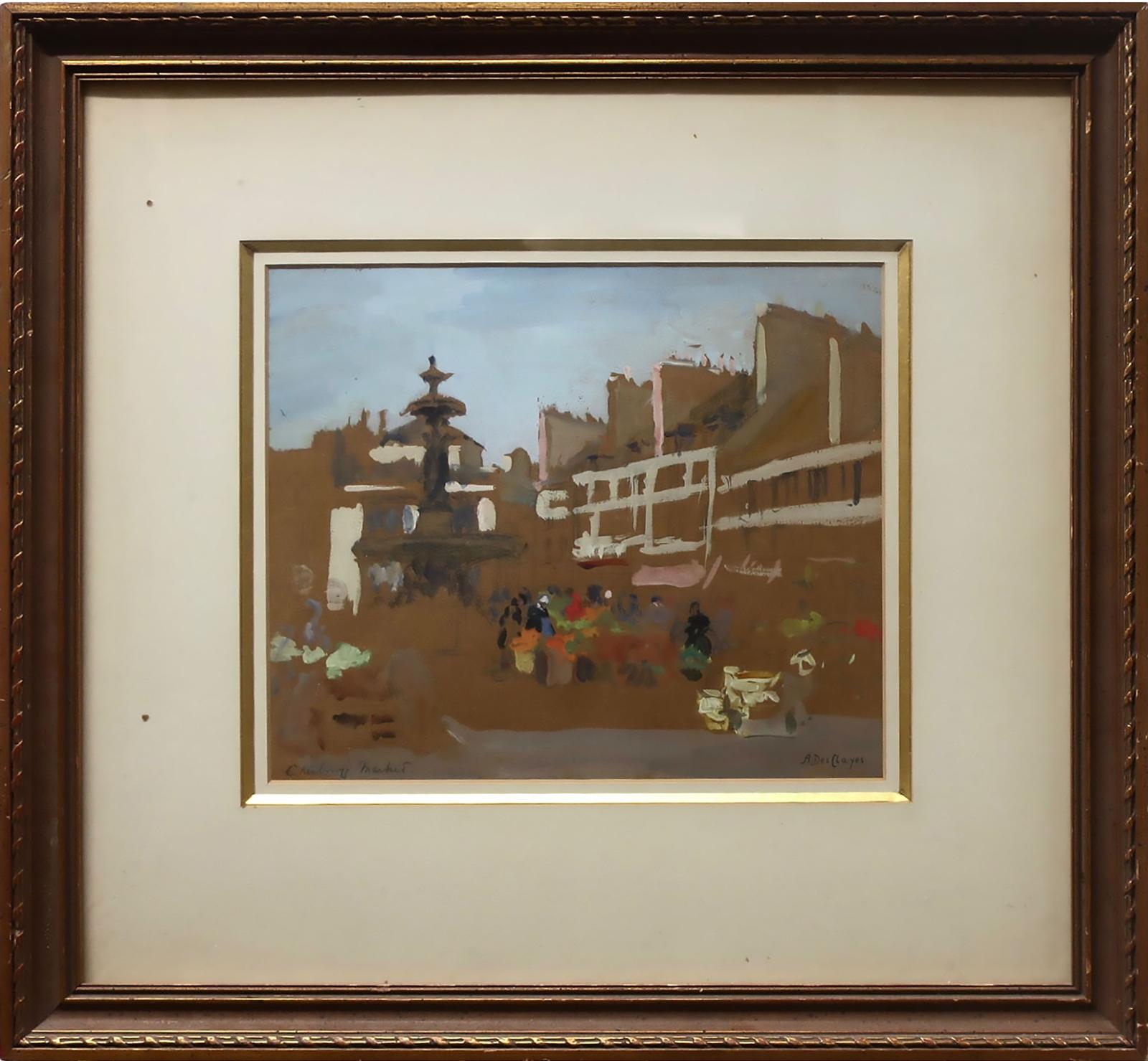 Alice Des Clayes (1891-1971) - Cherbourg Market