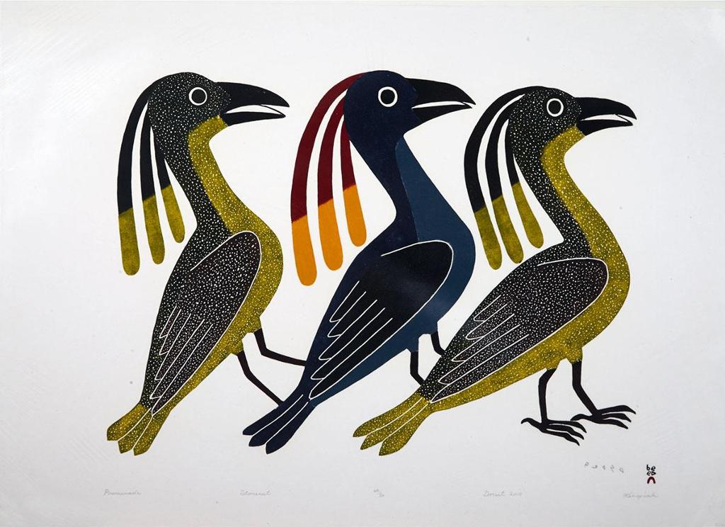 Kenojuak Ashevak (1927-2013) - Promenade