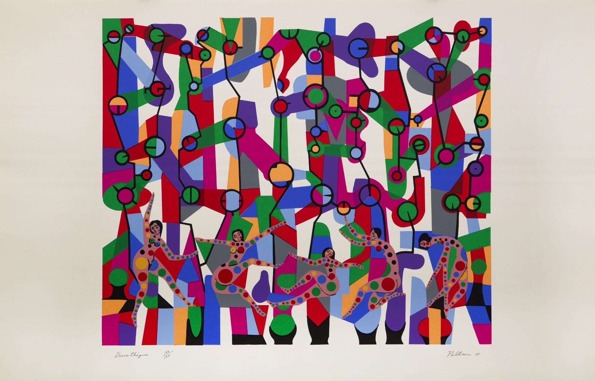 Alfred Pellan (1906-1988) - Discothèque, 1975