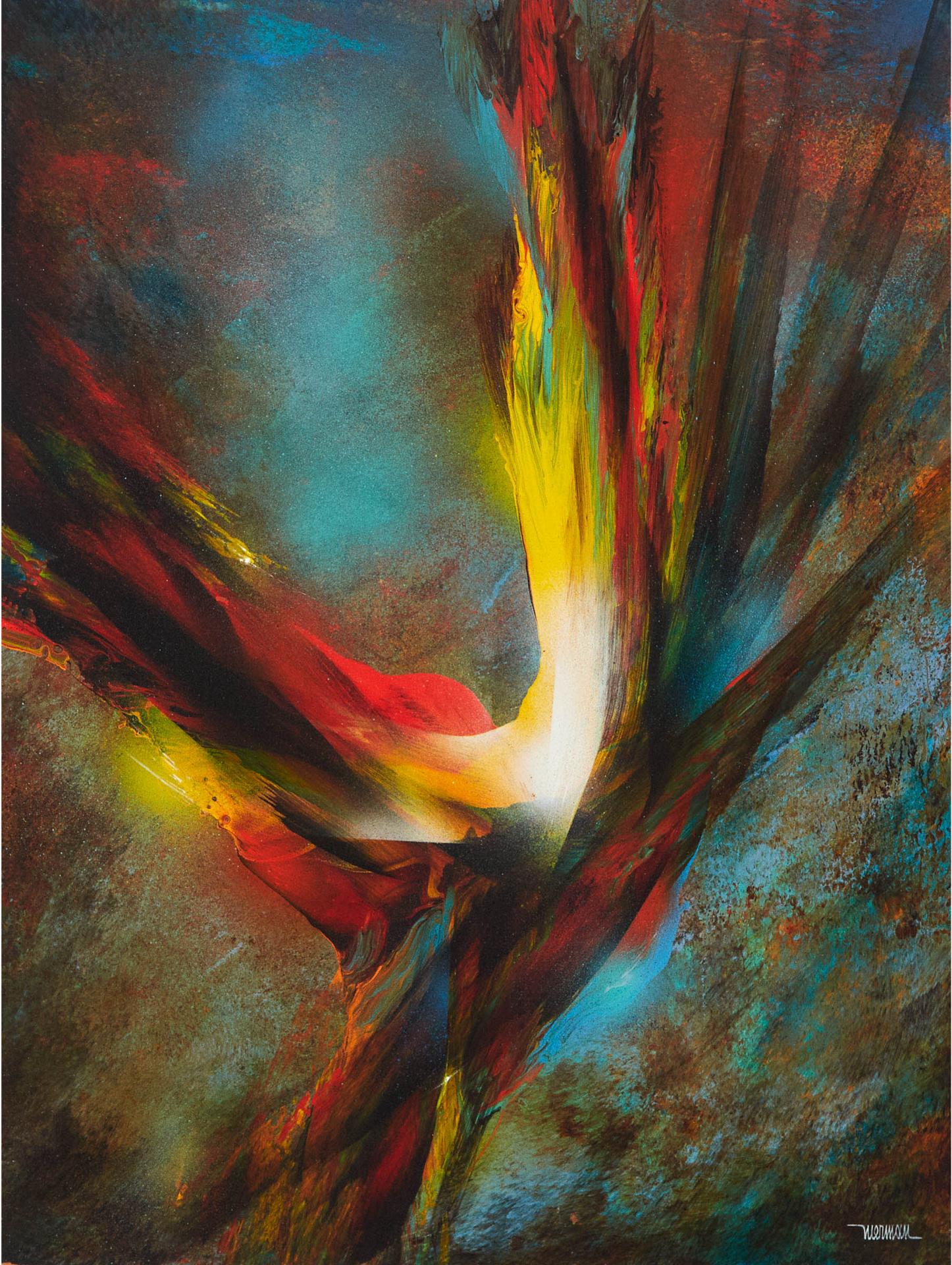 Leonardo Nierman (1932) - Abstract