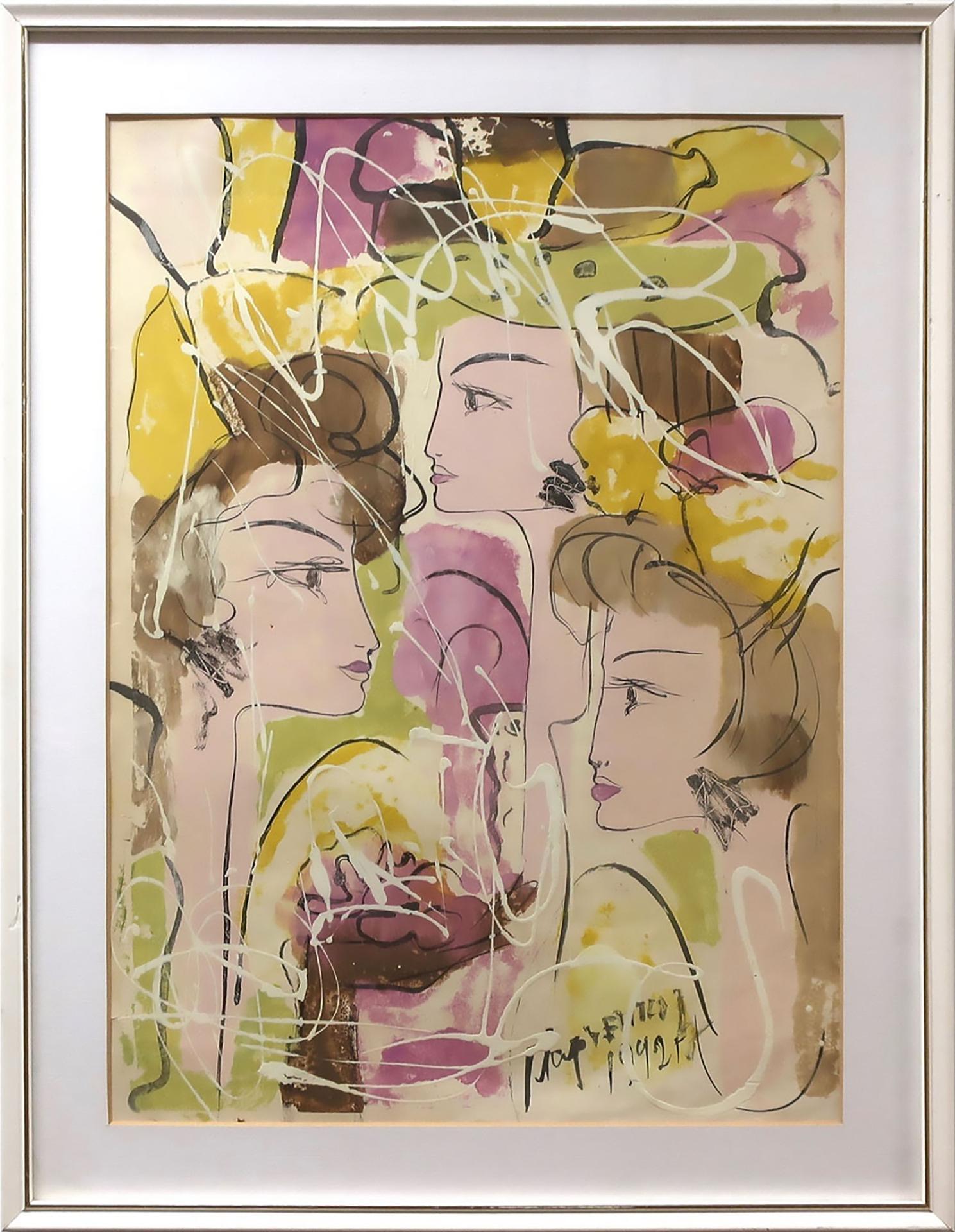 Vitali Marchenko - Untitled (Three Ladies)