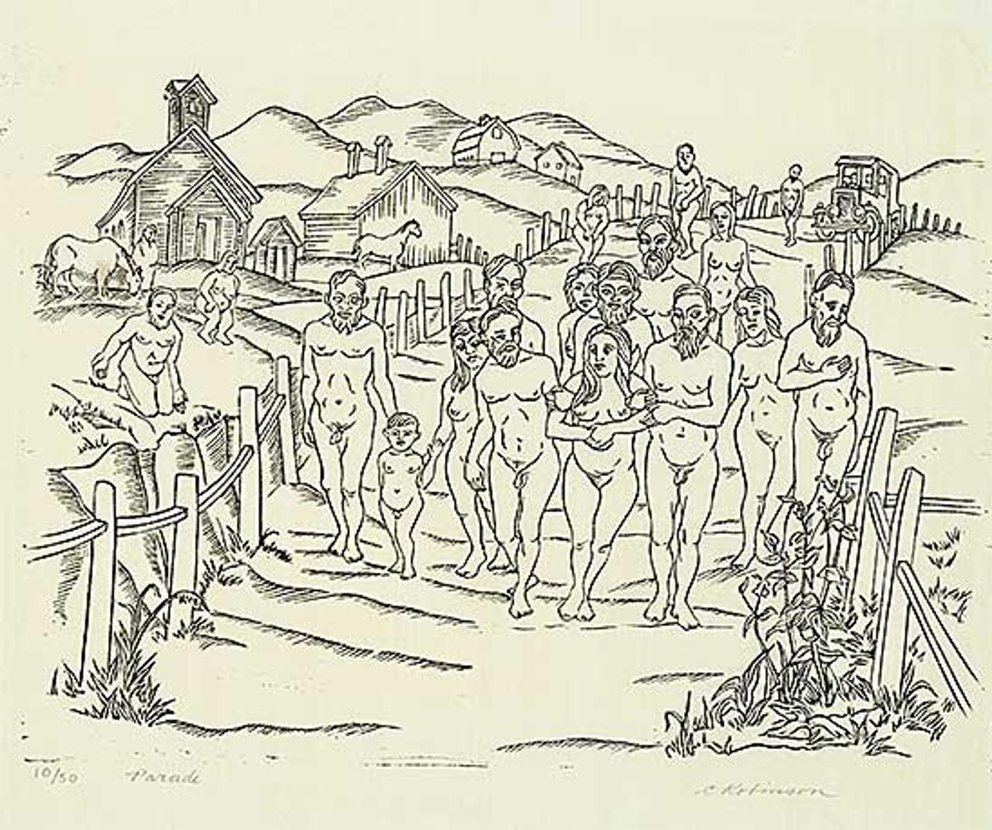 Clifford Foard Cliff Robinson (1916-1992) - Parade #10/50