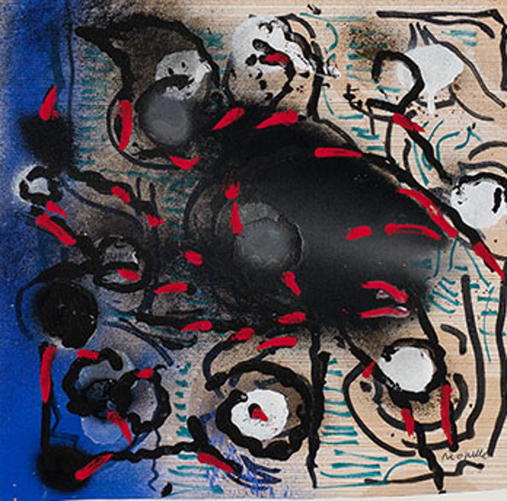 Jean-Paul Riopelle (1923-2002) - Bruant indigo