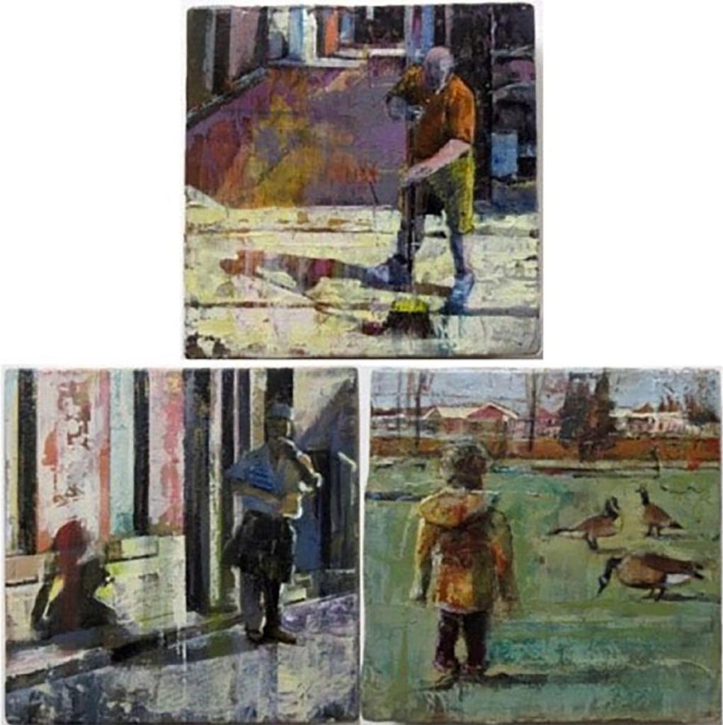 Ivano Stocco - Untitled (The Sweeper; Afternoon Shadows; Watching The Geese)