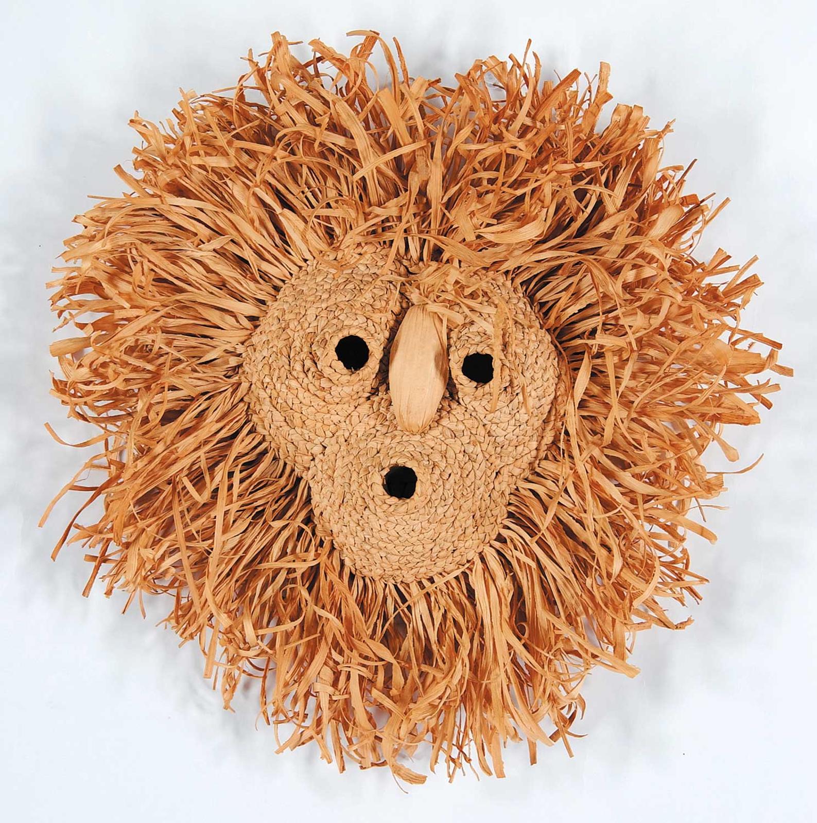 Galewhe'yo Iroquois - Round Corn Husk Medicine Society Mask