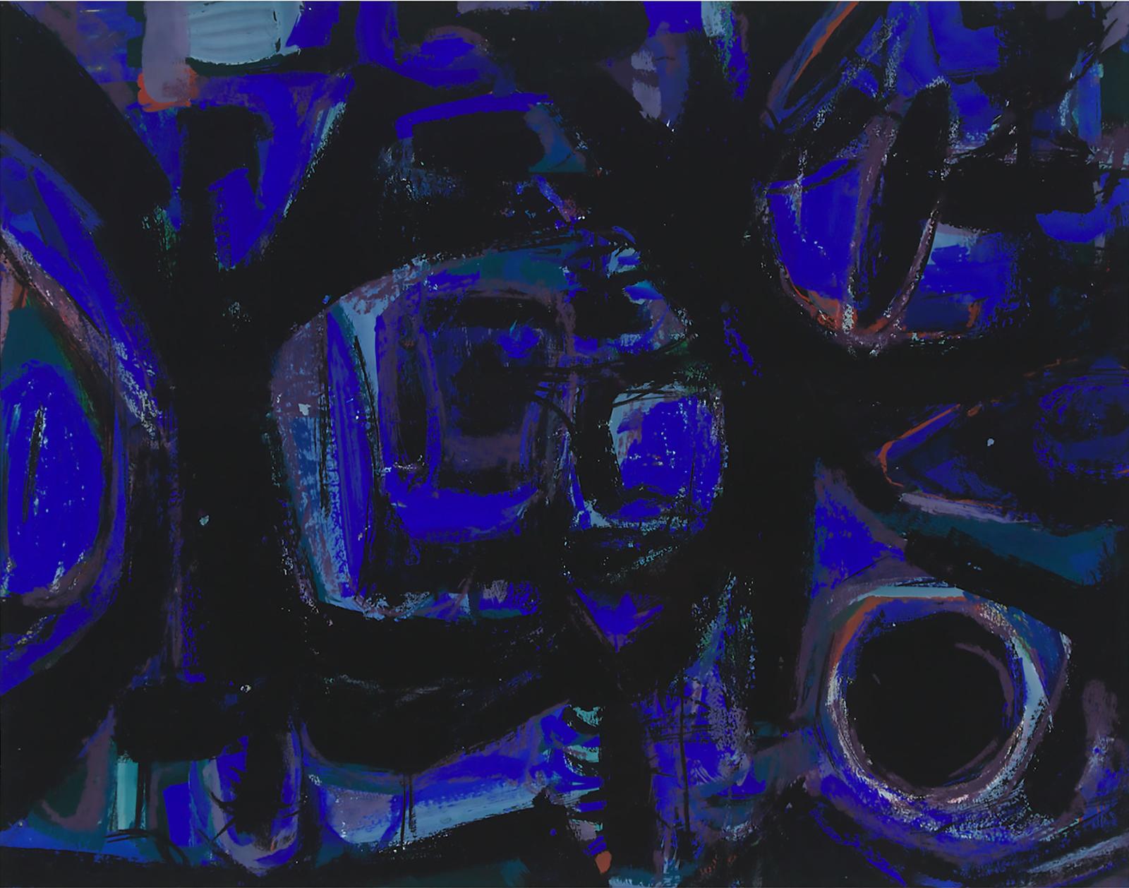 Walter Hawley Yarwood (1917-1996) - Nightscape, 1958