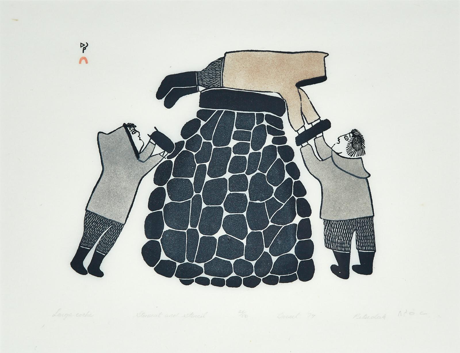 Pitseolak Ashoona (1904-1983) - Large Cache