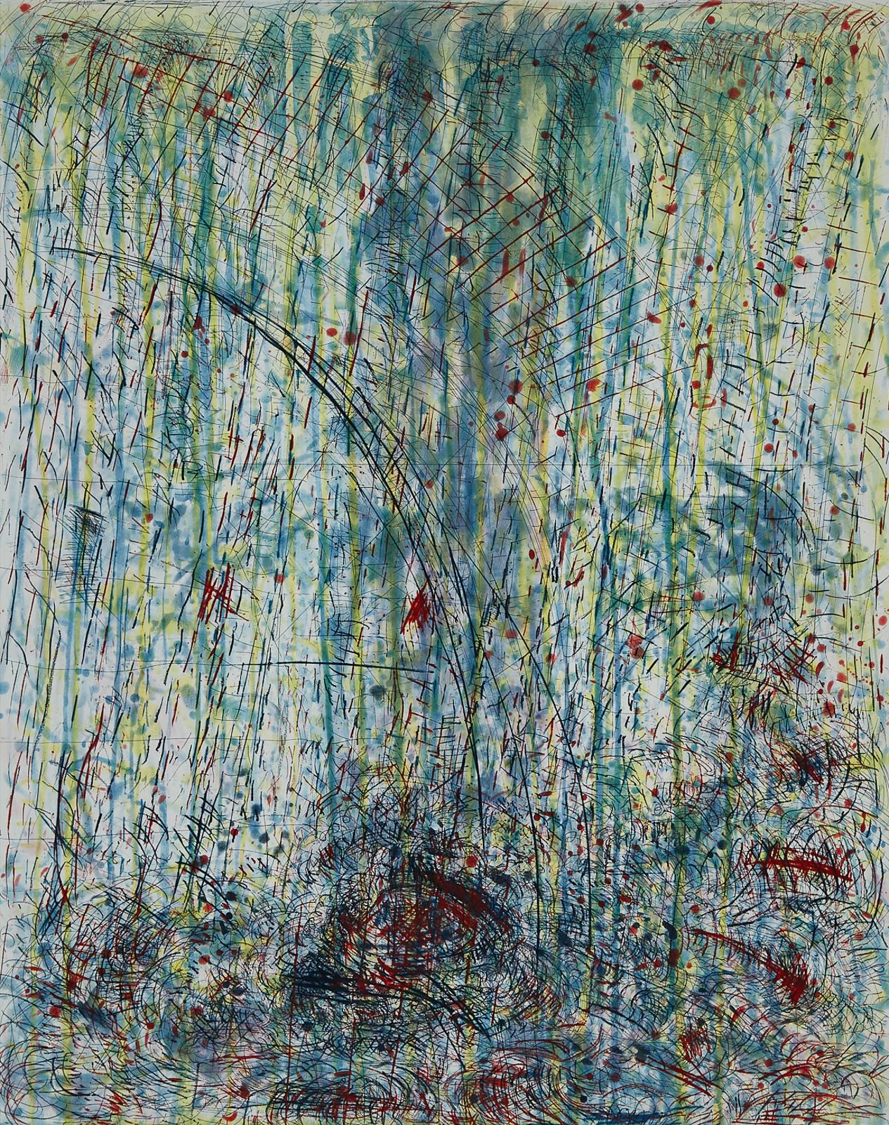 Pat Steir (1940) - Waterfall, 1988