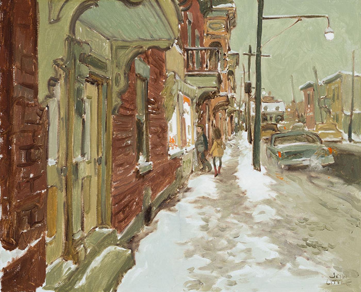 John Geoffrey Caruthers Little (1928-2024) - Rue Drolet, Montréal