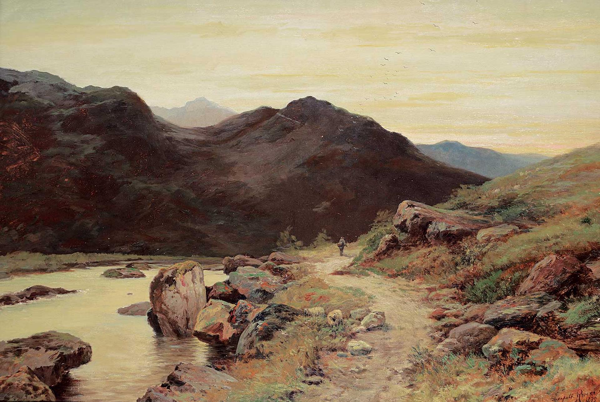 Leopold Rivers - Untitled - Pastoral Walk