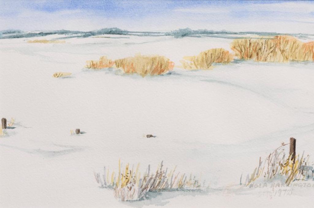 Nola Harrington (1931-2003) - Untitled - Landscape