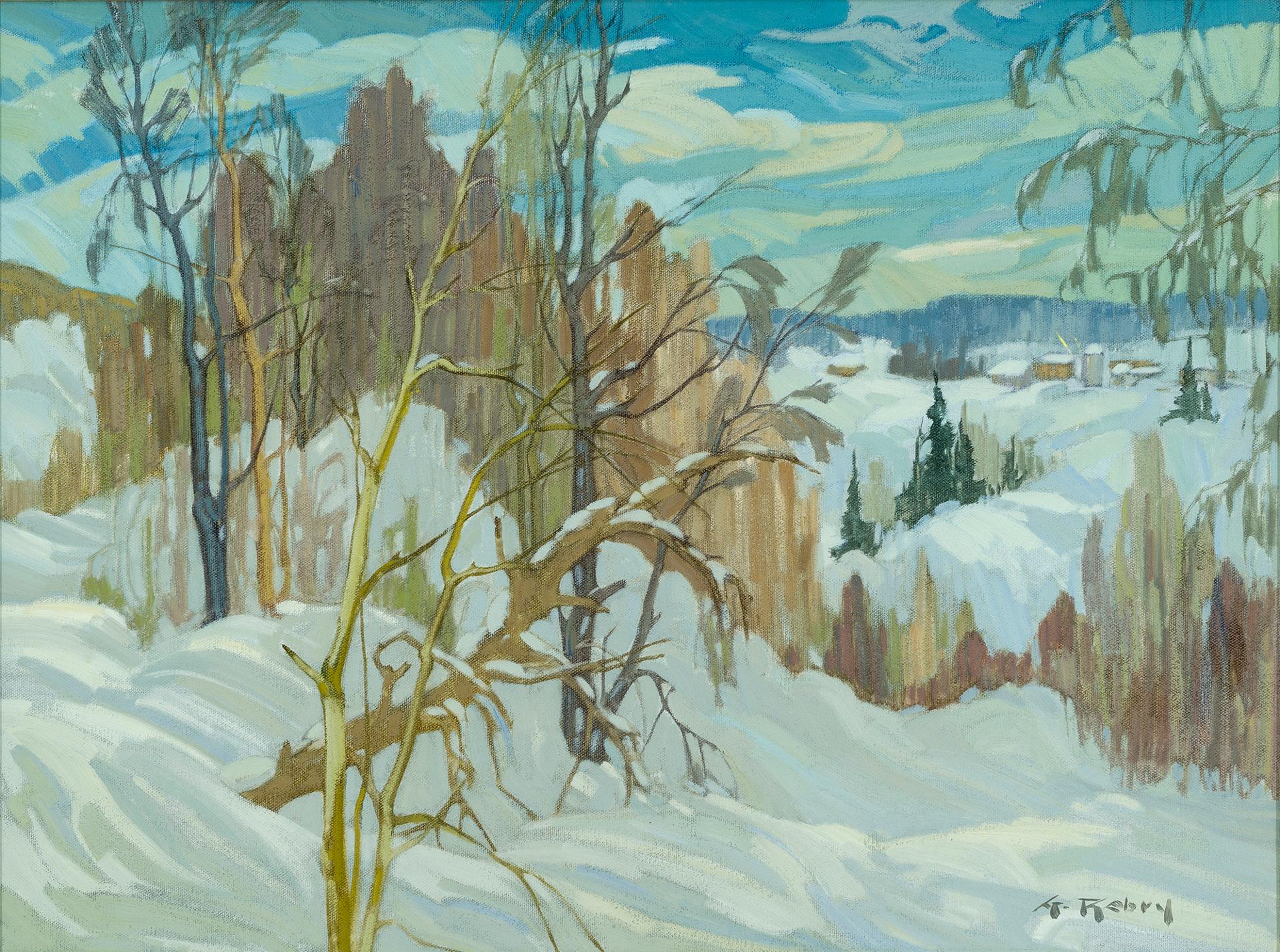 Gaston Rebry (1933-2007) - St-Timothée, Mauricie, 1988