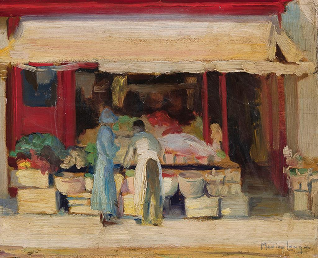 Marion Long (1882-1970) - Little Fruit Store