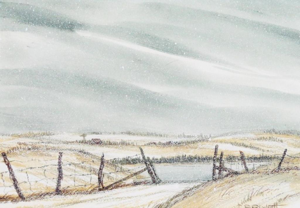 Stanford Earl Blodgett (1909-2006) - Winter Storm