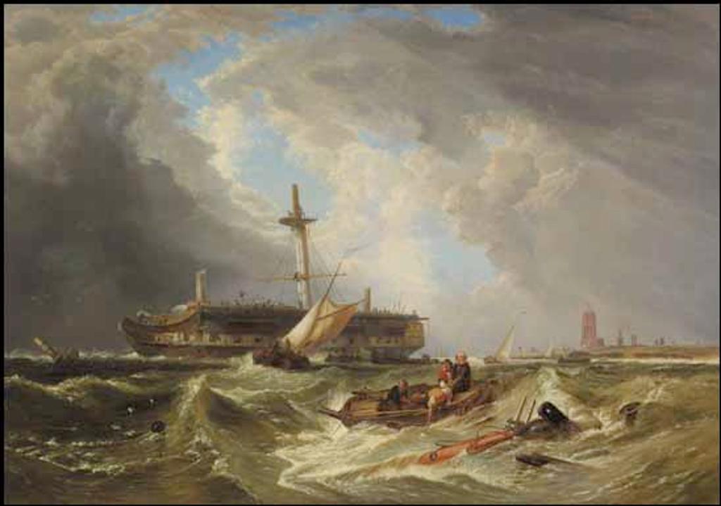 Cornelius David Krieghoff (1815-1872) - Temeraire