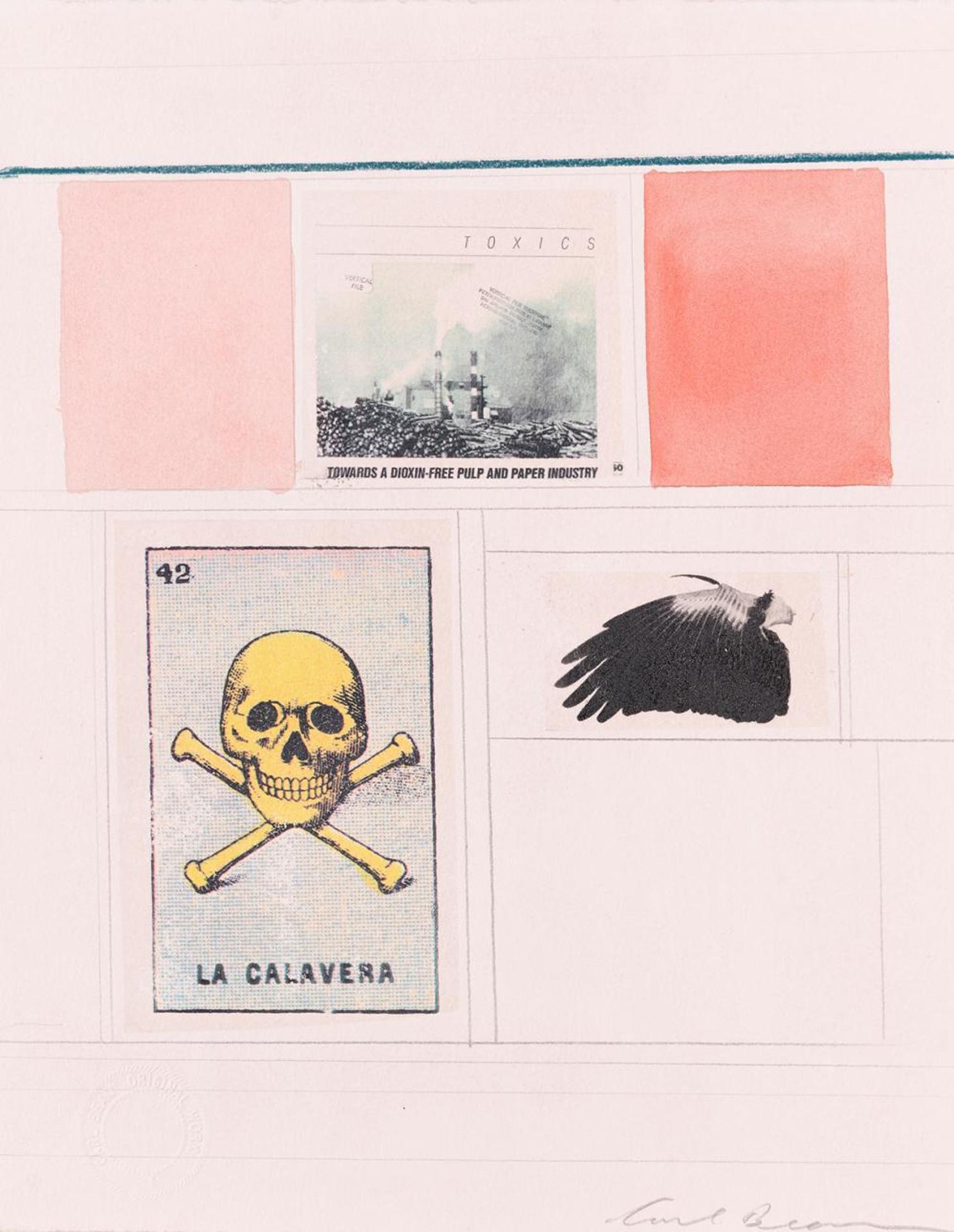 Carl Beam (1943-2005) - Untitled - Toxics