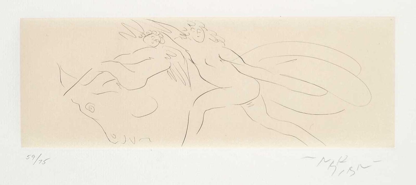 Reuben Nakian - Voyage to Crete - Europa and the Bull   #59/75