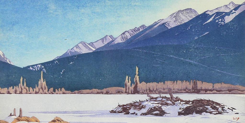 Walter Joseph (W.J.) Phillips (1884-1963) - colour woodcut on paper
