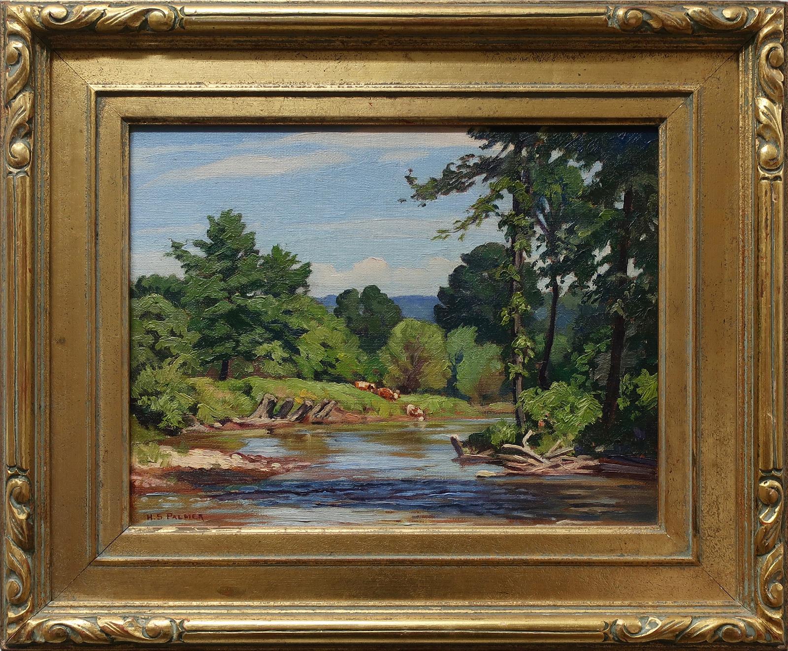 Herbert Sidney Palmer (1881-1970) - On The Credit, Near Inglewood