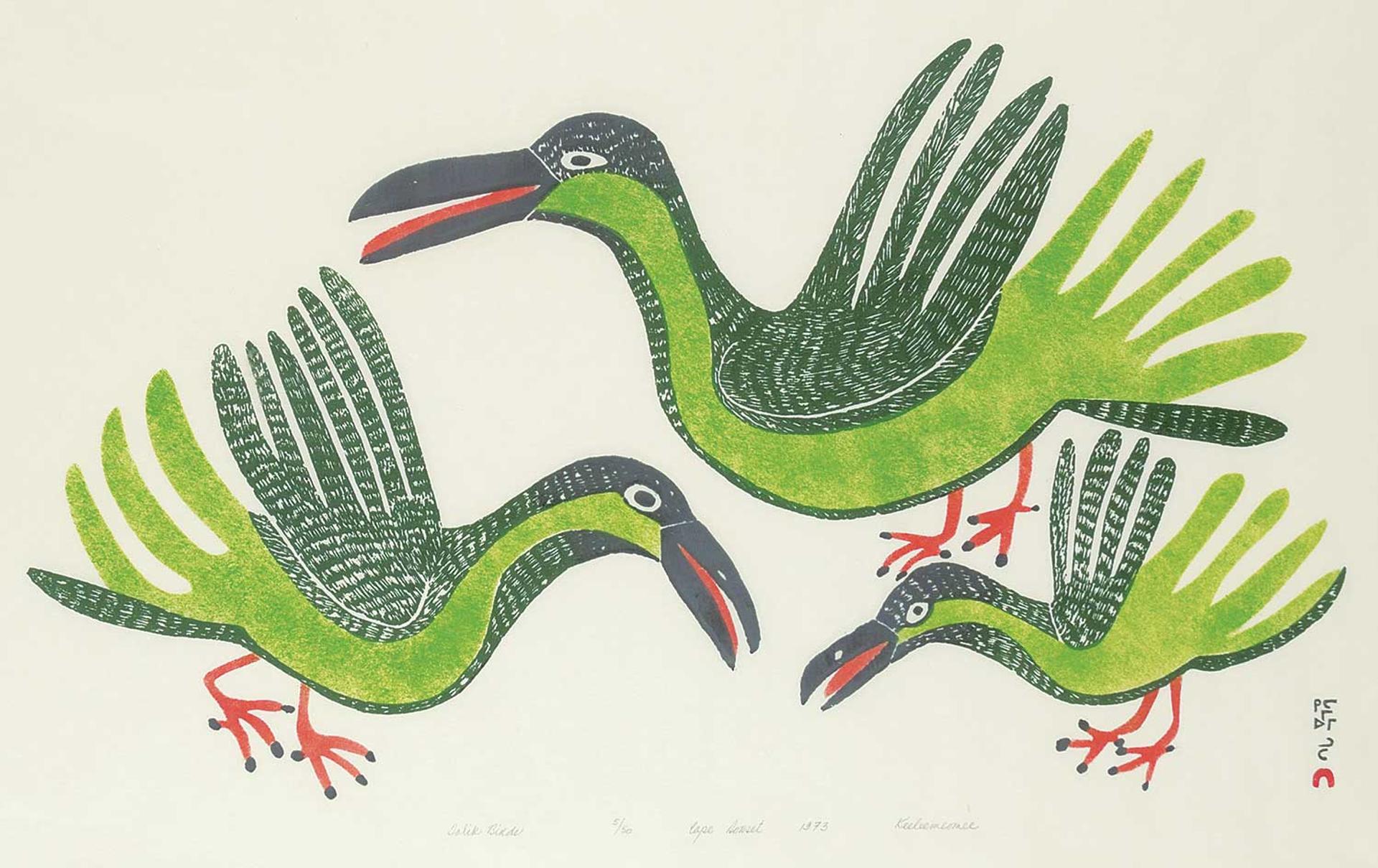 Keeleemeeoomee Samualie (1919-1983) - Talik Birds #5/50