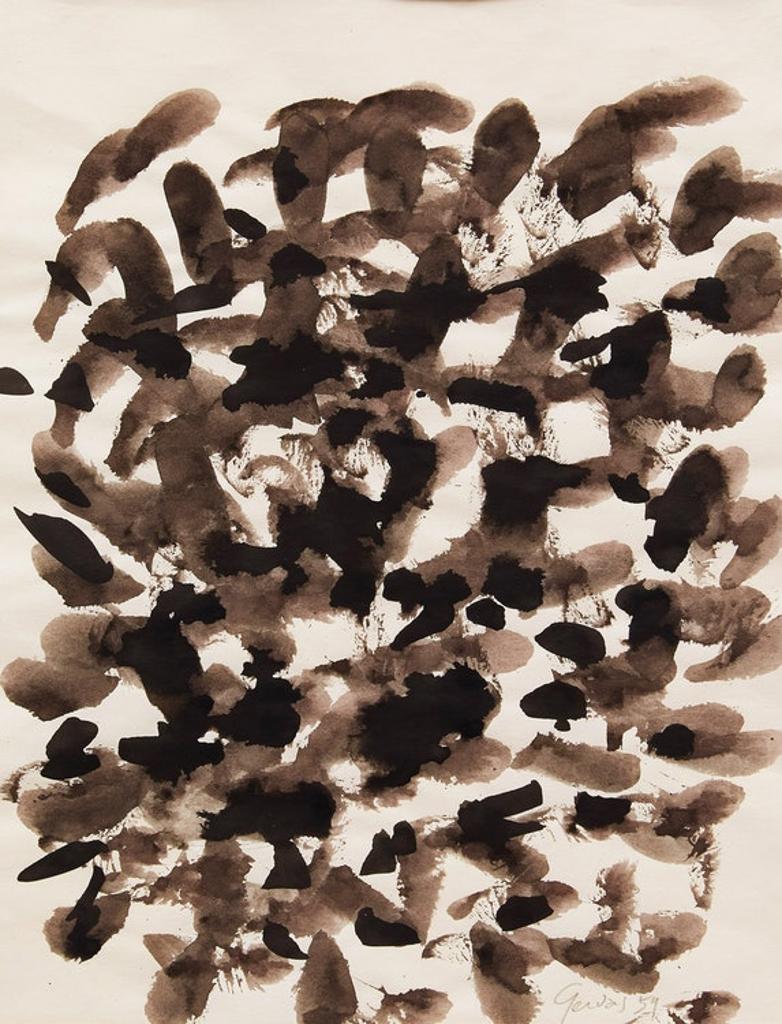 Lise Gervais (1933-1998) - Flocons de Voltaire (Paris) 1959