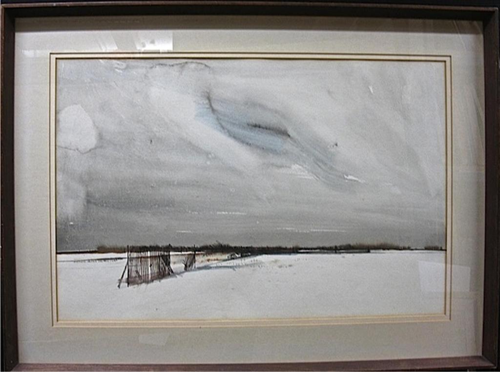 William Goodridge Roberts (1921-2001) - Snow Fence