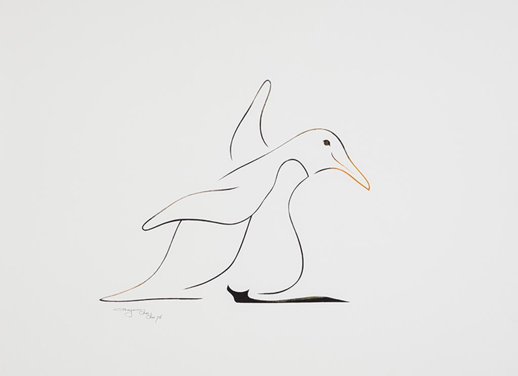 Benjamin Chee Chee (1944-1977) - Dancing Penguin