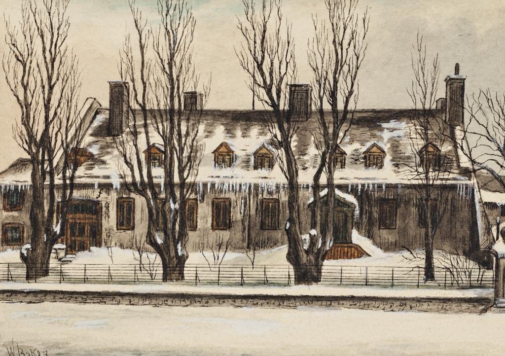 Walter Baker (1859-1912) - Two Montreal Scenes