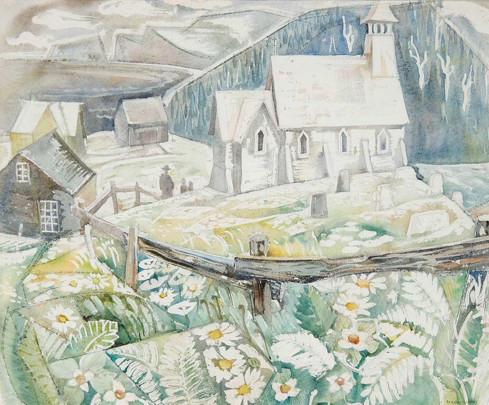 Doris Jean McCarthy (1910-2010) - Untitled - Summer in Gaspe