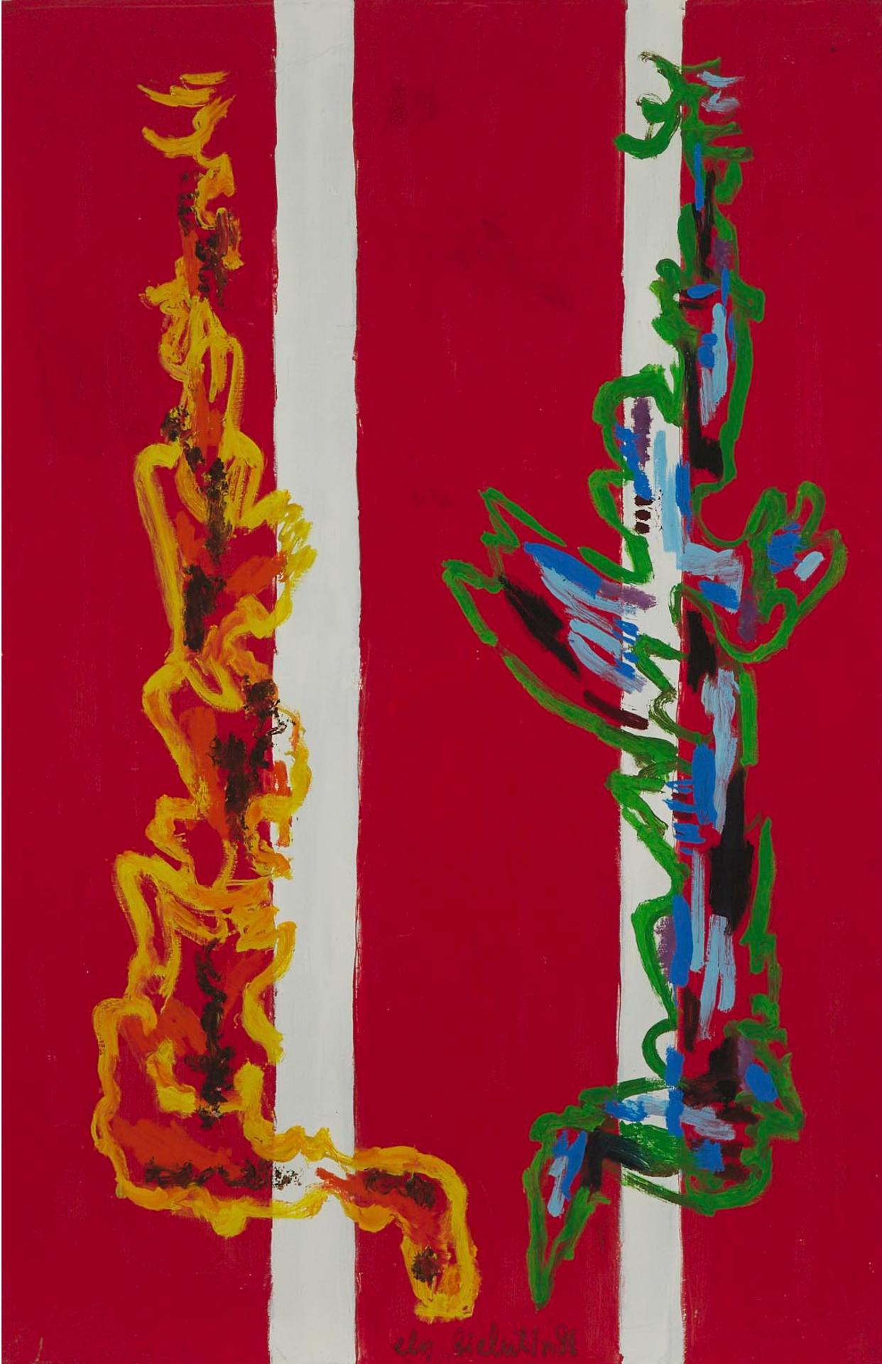 Ely Bielutin (1925-2012) - Conversazione, 1988