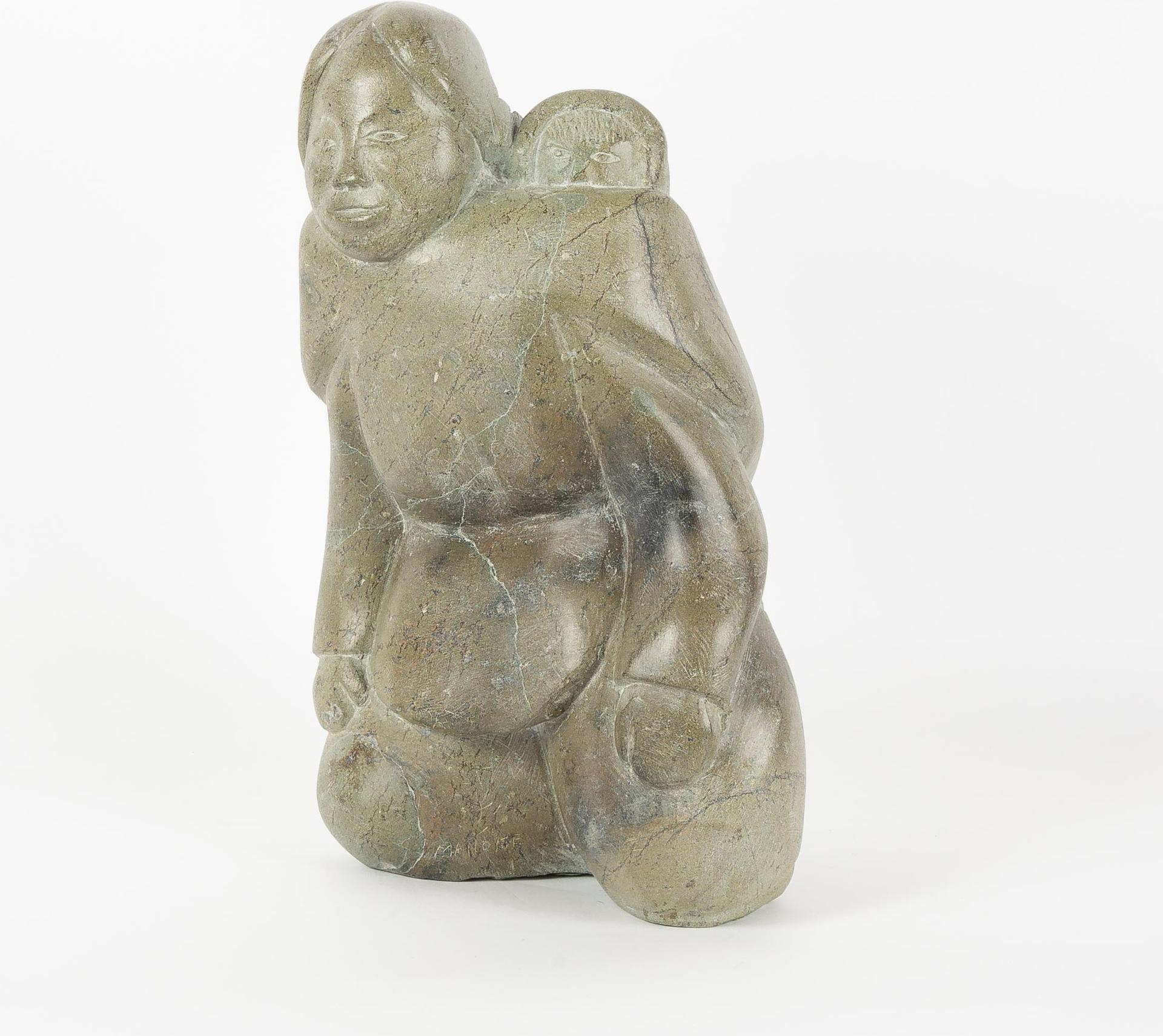 Mannumi Shaqu (1917-2000) - Mother And Child