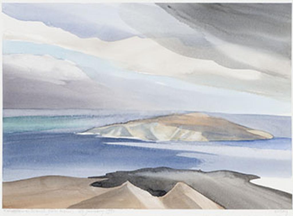 Toni (Norman) Onley (1928-2004) - Kahoolawe Island from Maui
