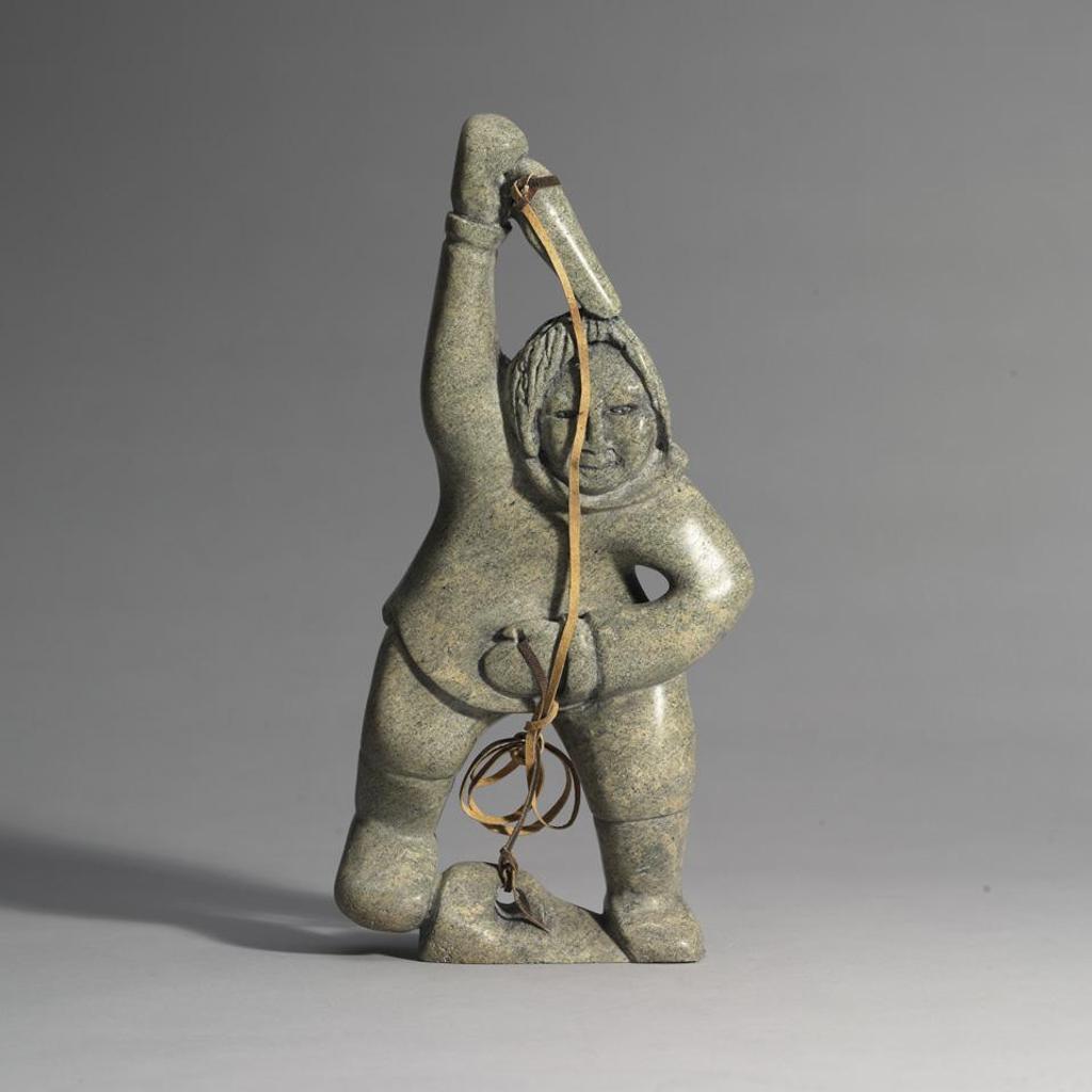 Kiawak (Kiugak) Ashoona (1933-2014) - Hunter With A Seal