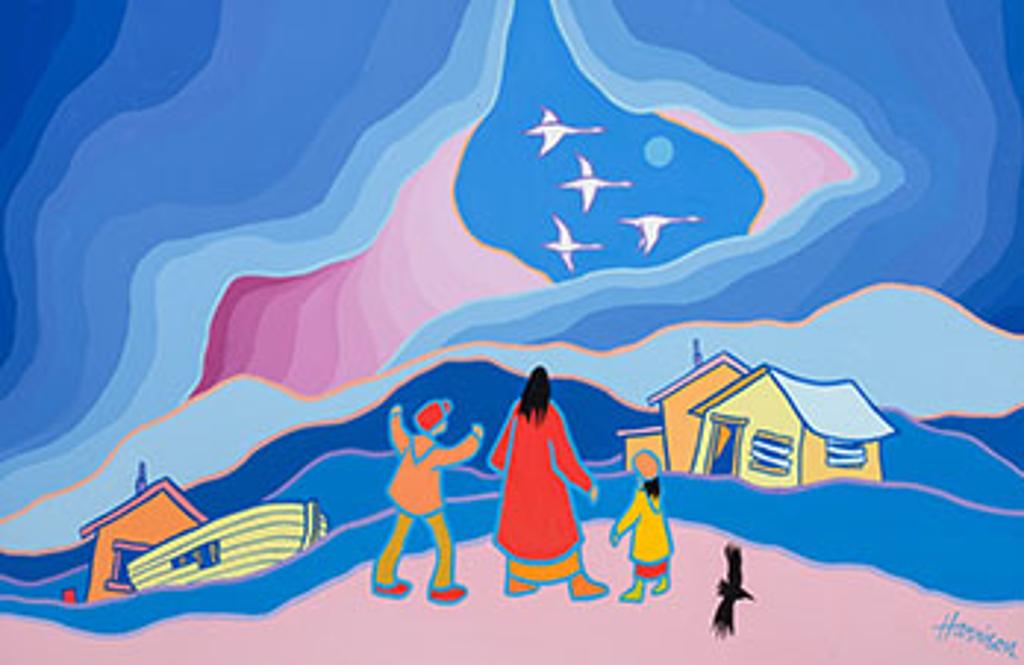 Ted Harrison (1926-2015) - Migrators