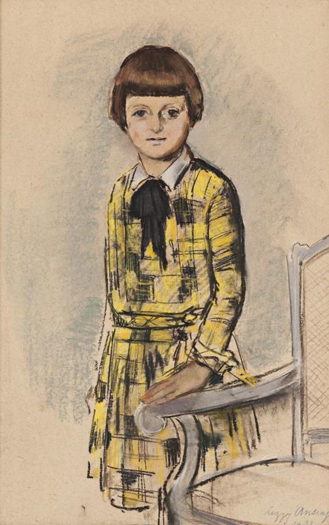 Lizzy Ansingh (1875-1959) - Portrait of a Young Girl