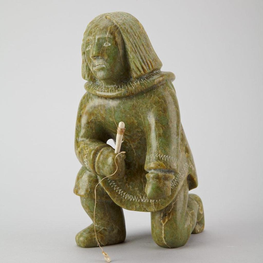 Taqialuq (Tuk) Nuna (1958) - Kneeling Fisherman